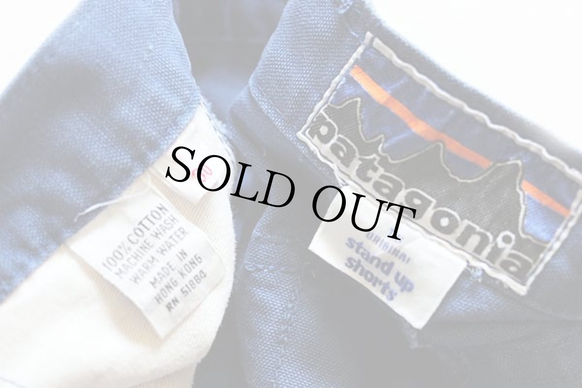 画像3: 70s patagoniaパタゴニア 白タグ コットン スタンドアップ ショーツ ブルー w30★ショートパンツ (3)