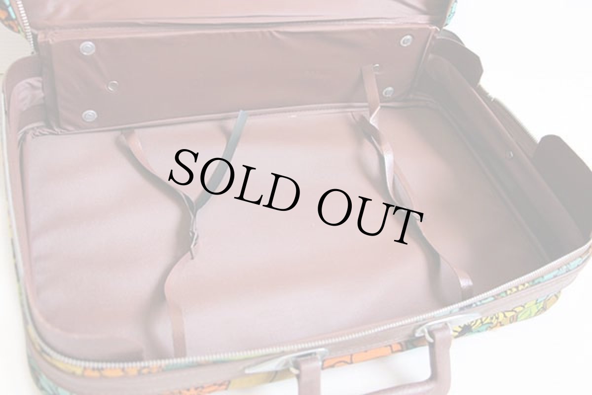 画像5: 70s 花柄 トランク ハンドバッグ★スーツケース (5)