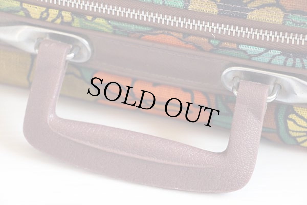 画像4: 70s 花柄 トランク ハンドバッグ★スーツケース (4)