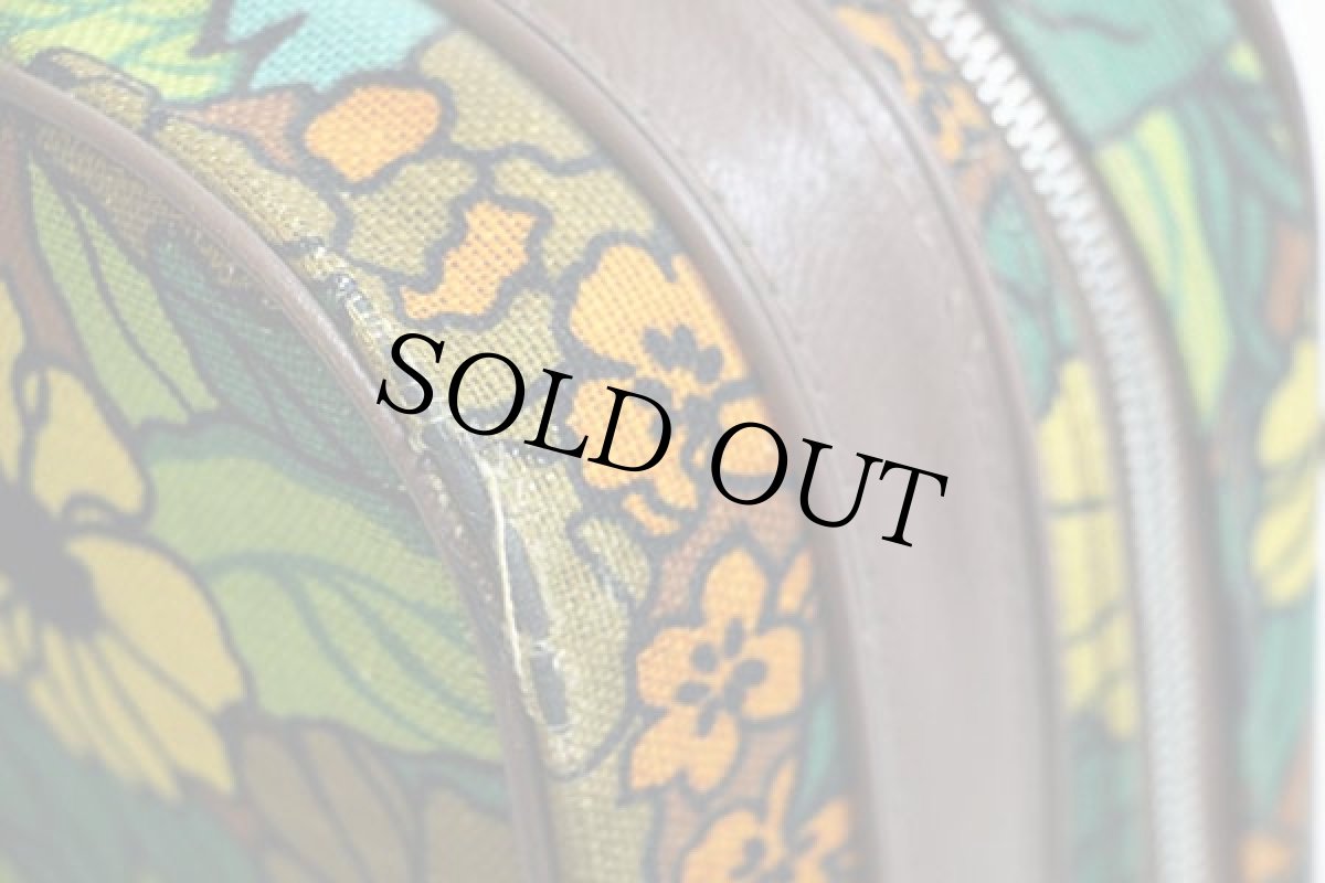 画像8: 70s 花柄 トランク ハンドバッグ★スーツケース (8)