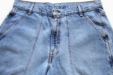 画像2: 90s Levi'sリーバイス DRY GOODS デニム ワークパンツ アイスブルー w34 L32 (2)