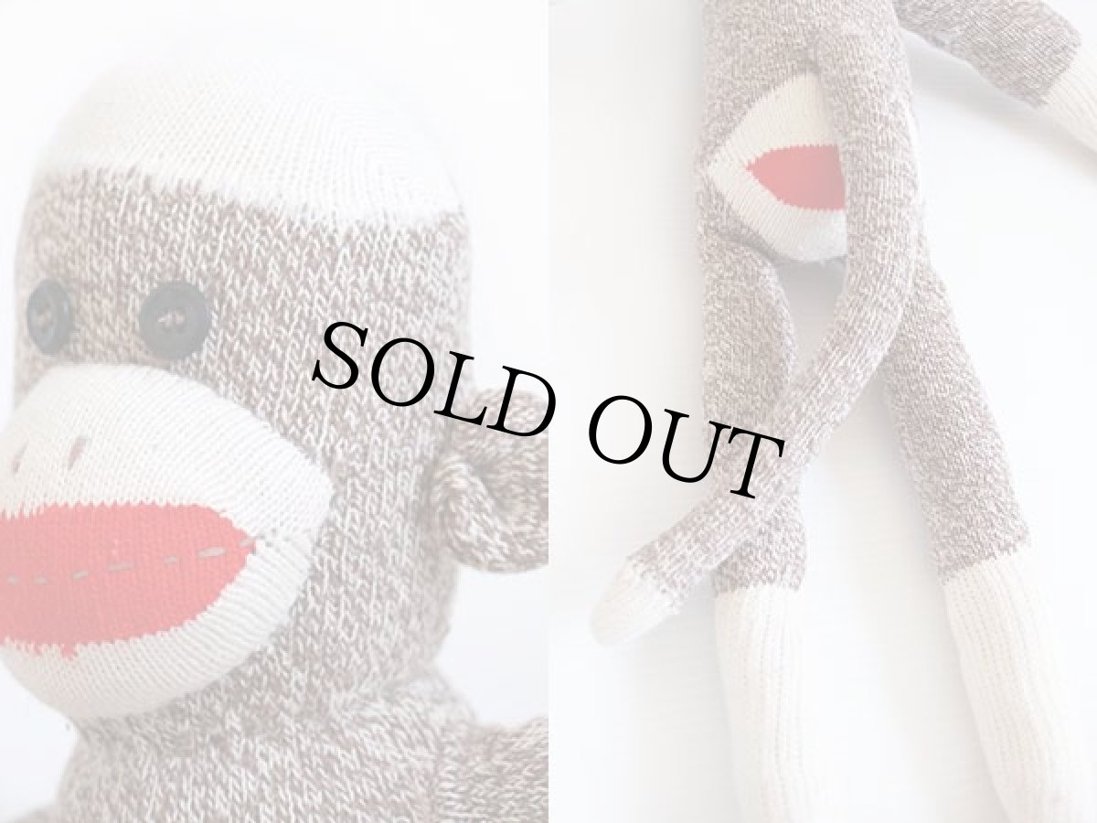 画像3: ハンドメイド ソックモンキー★ぬいぐるみ (3)