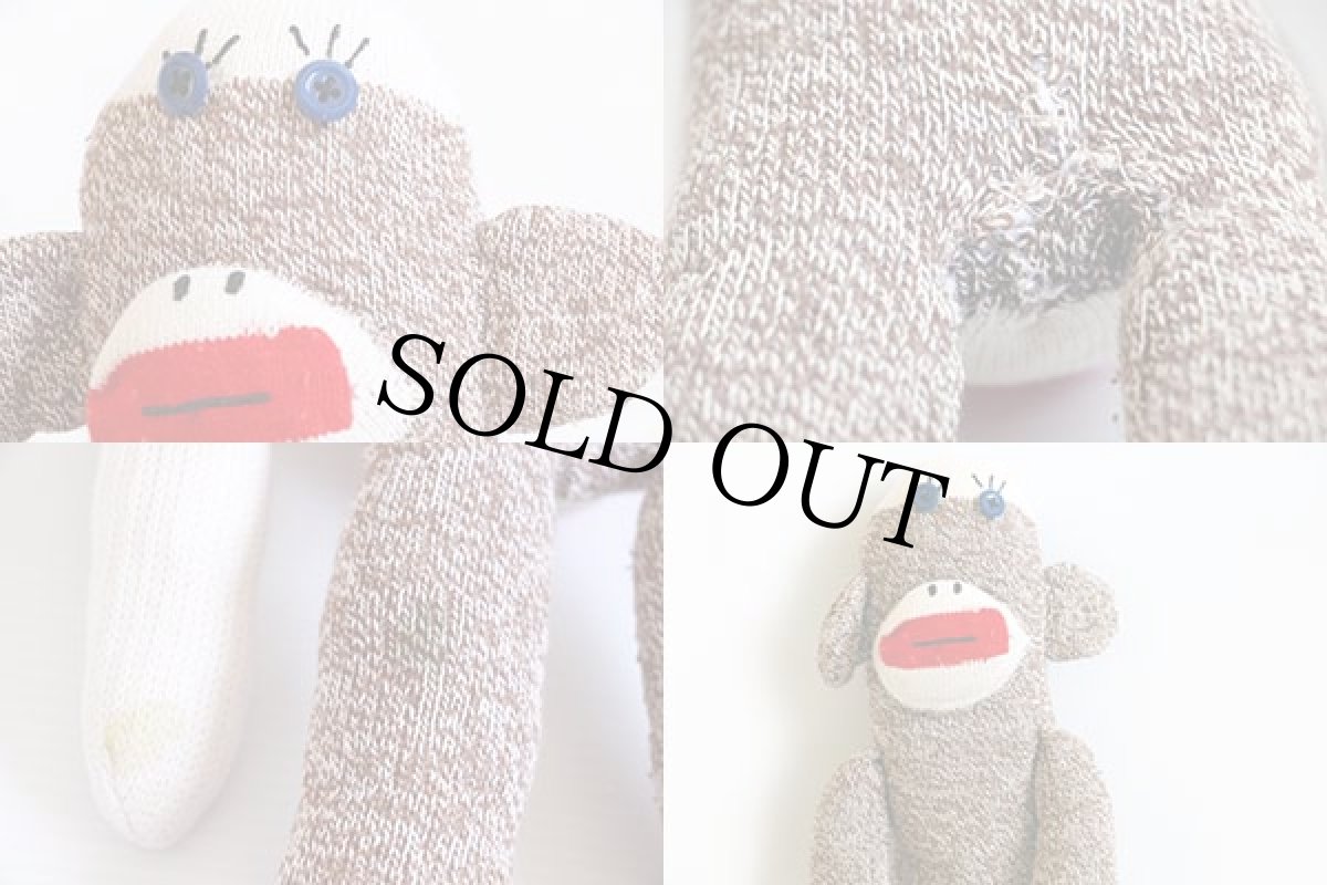 画像3: ハンドメイド ソックモンキー★ぬいぐるみ (3)