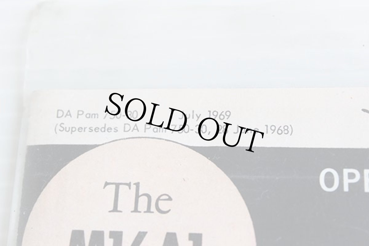 画像4: デッドストック★60s The M16A1 Rifle OPERATION AND PREVENTIVE MAINTENANCE ブック (4)