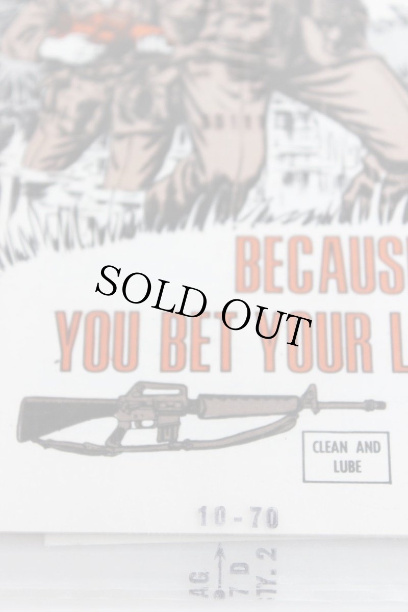 画像3: デッドストック★60s The M16A1 Rifle OPERATION AND PREVENTIVE MAINTENANCE ブック (3)