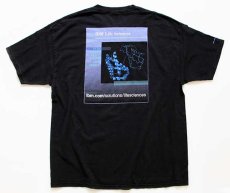 画像2: IBM Life Sciences コットンTシャツ 黒 XL (2)