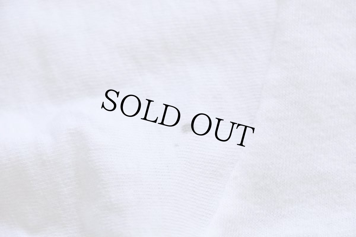 画像5: 50s BSA ボーイスカウト H.RO BARTLE SCOUT RESERVATION 染み込みプリント コットンTシャツ 白 M (5)