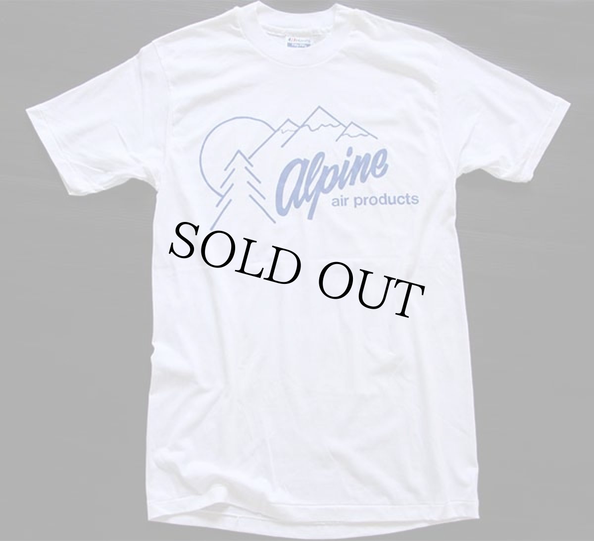 画像2: 90s Hanes alpine Tシャツ 白 M (2)