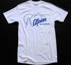 画像2: 90s Hanes alpine Tシャツ 白 M (2)