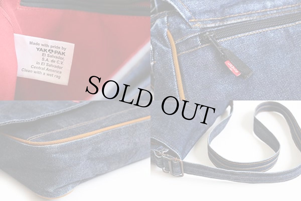 画像3: Levi'sリーバイス×YAKPAKヤックパック デニム ショルダーバッグ (3)