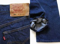 画像3: 90s USA製 Levi'sリーバイス 501 デニムパンツ w33 L36 (3)