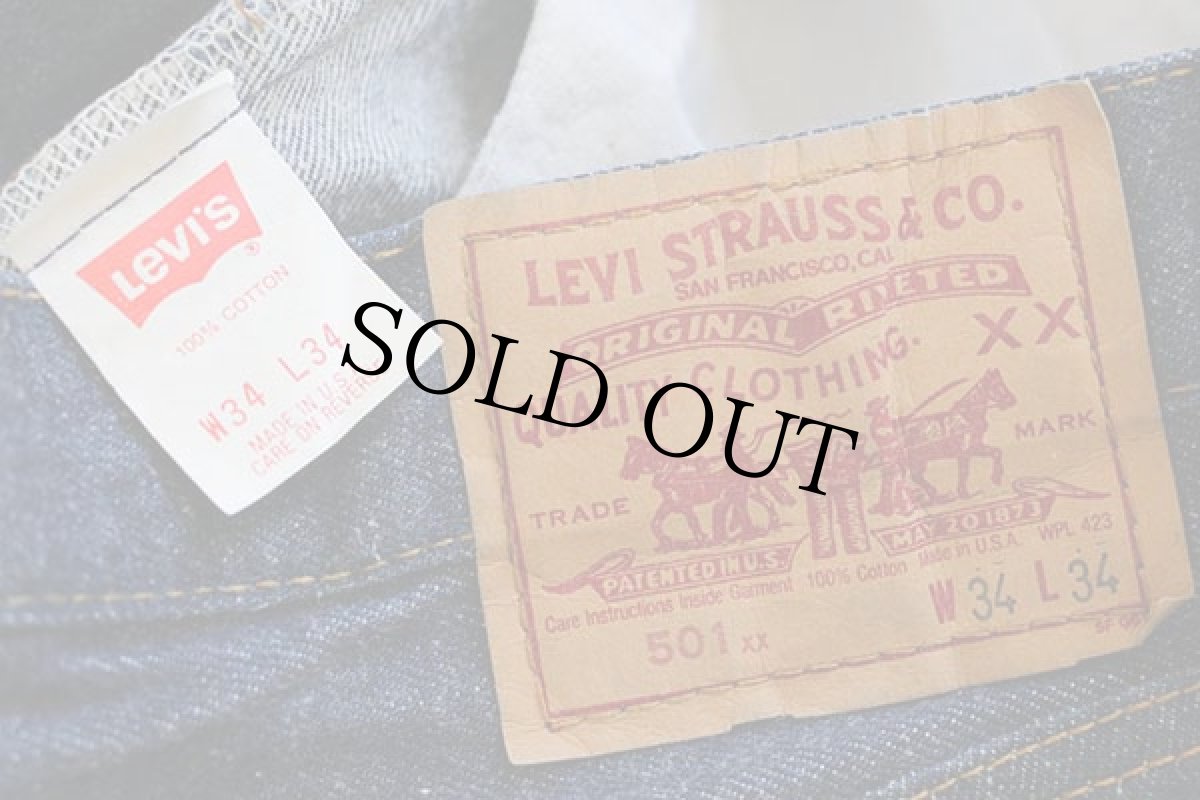 画像4: 90s USA製 Levi'sリーバイス 501 デニムパンツ w34 (4)