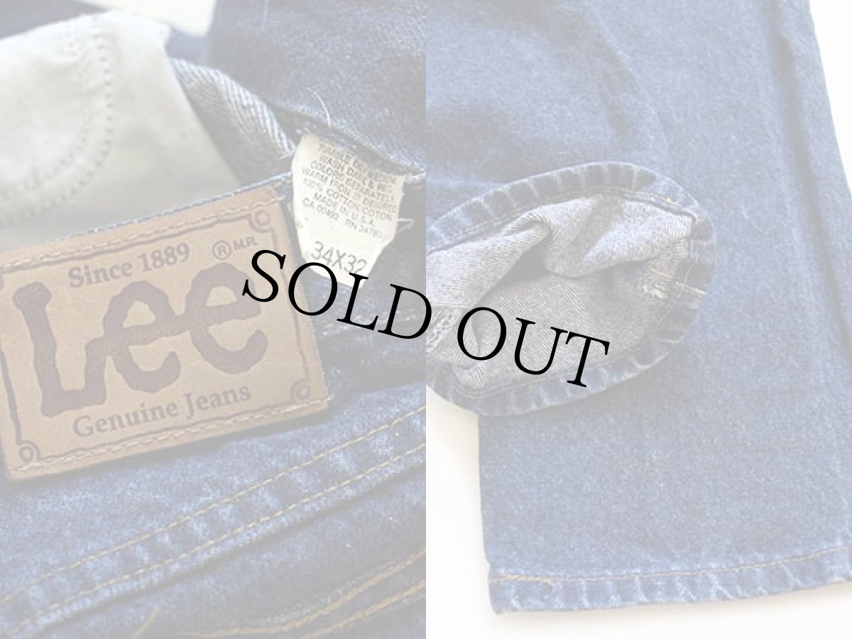 画像3: 90s USA製 Leeリー 200-8989 STORM RIDERストームライダー デニムパンツ w34 L32 (3)