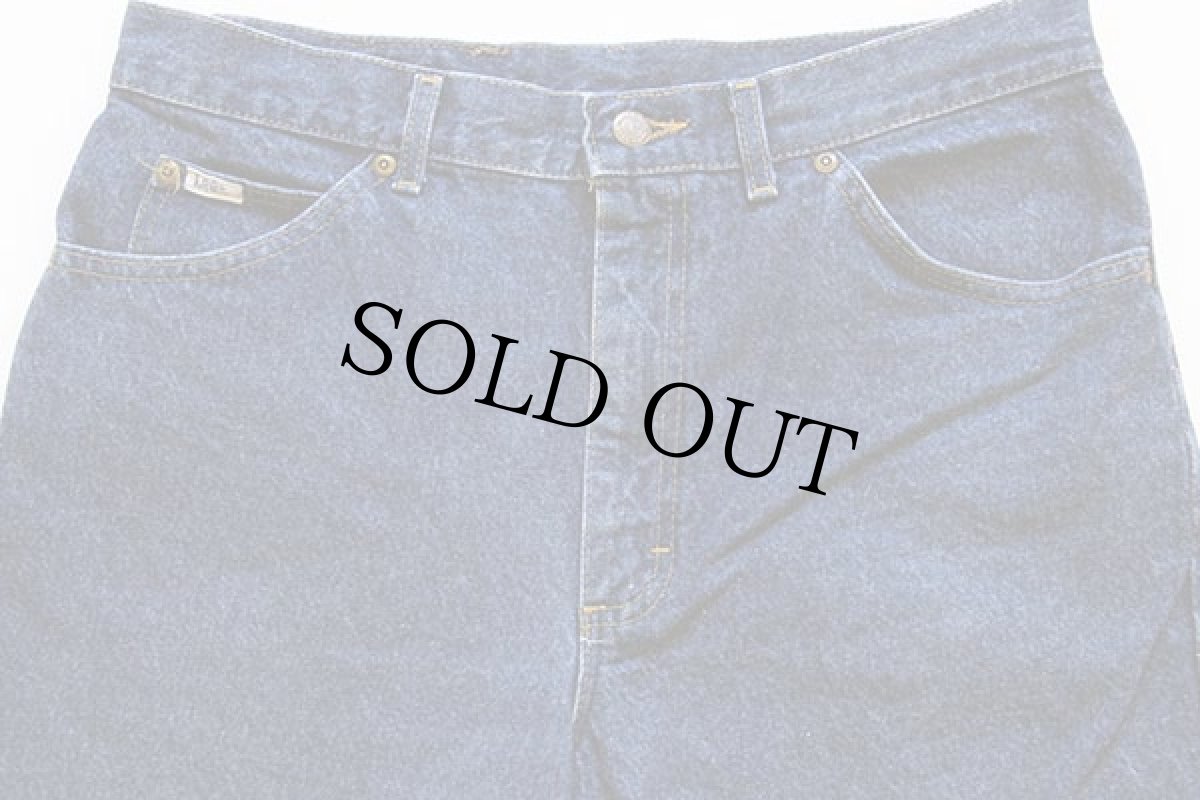 画像2: 90s USA製 Leeリー 200-8989 STORM RIDERストームライダー デニムパンツ w34 L32 (2)