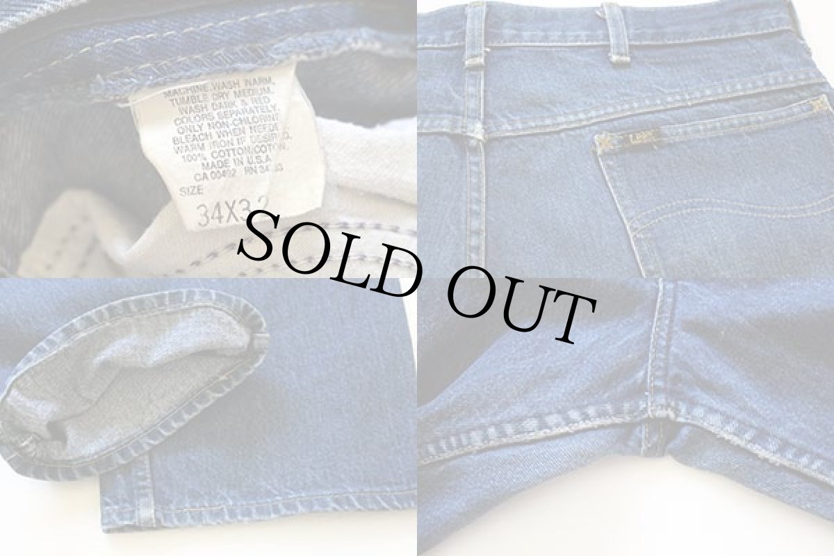 画像3: 90s USA製 Leeリー 200-0147 デニムパンツ w34 L32 (3)