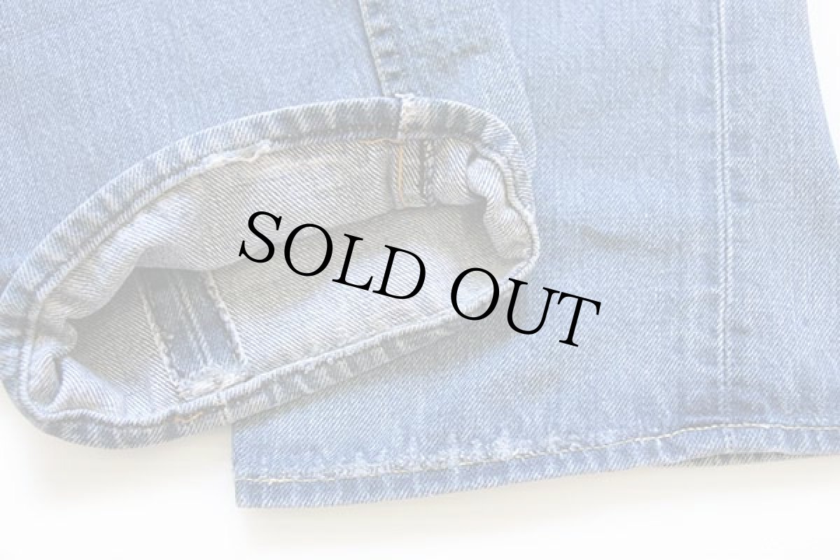 画像6: 70s USA製 Leeリー 200Z サイド黒タグ デニムパンツ w36★101Z (6)