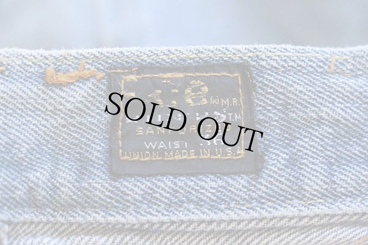 画像3: 70s USA製 Leeリー 200Z サイド黒タグ デニムパンツ w36★101Z (3)