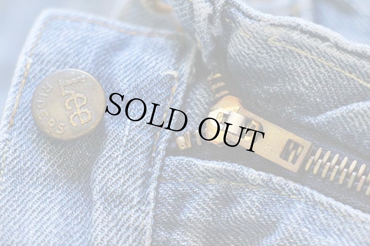 画像4: 70s USA製 Leeリー 200Z サイド黒タグ デニムパンツ w36★101Z (4)