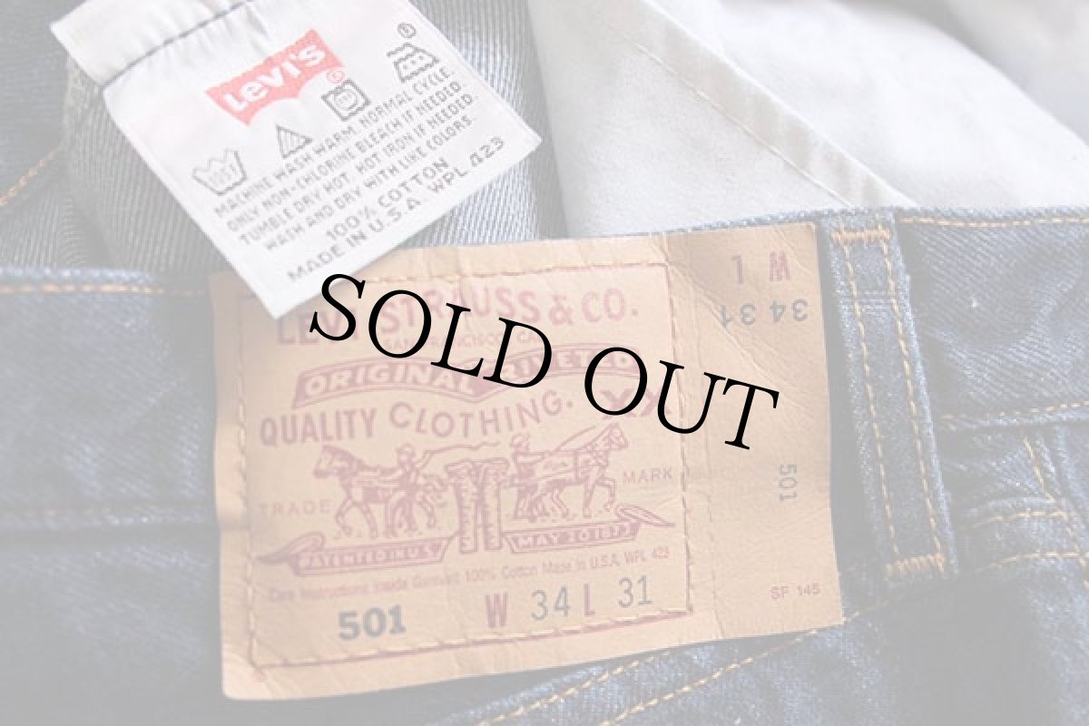 画像4: 00s USA製 Levi'sリーバイス 501 デニムパンツ w34 L31 (4)