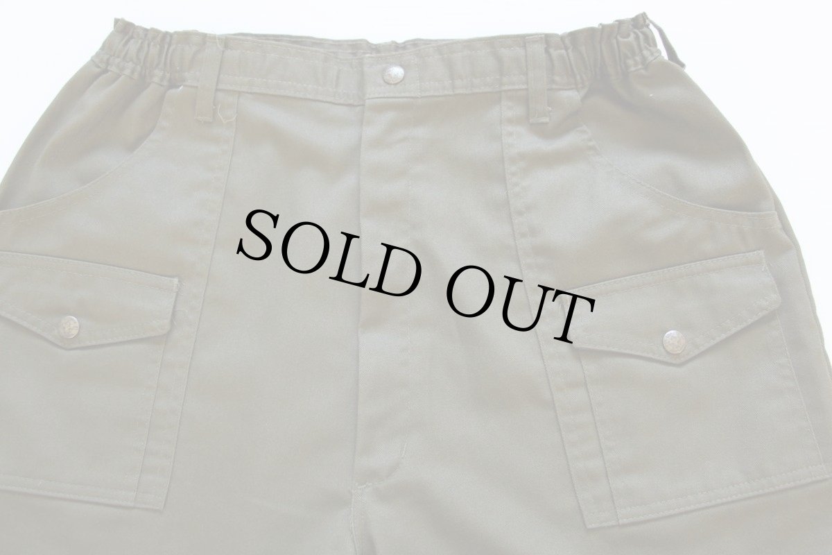 画像2: BSA ボーイスカウト ブッシュパンツ オリーブ w33 (2)