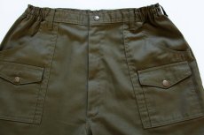 画像2: BSA ボーイスカウト ブッシュパンツ オリーブ w33 (2)