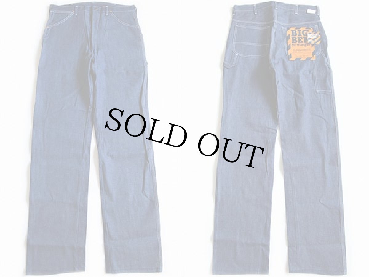 画像2: デッドストック★70s USA製 BLUE BELL BIG BEN by Wranglerラングラー デニム ペインターパンツ w34 L36 (2)