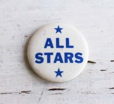 画像1: ビンテージ ALL STARS 缶バッジ (1)