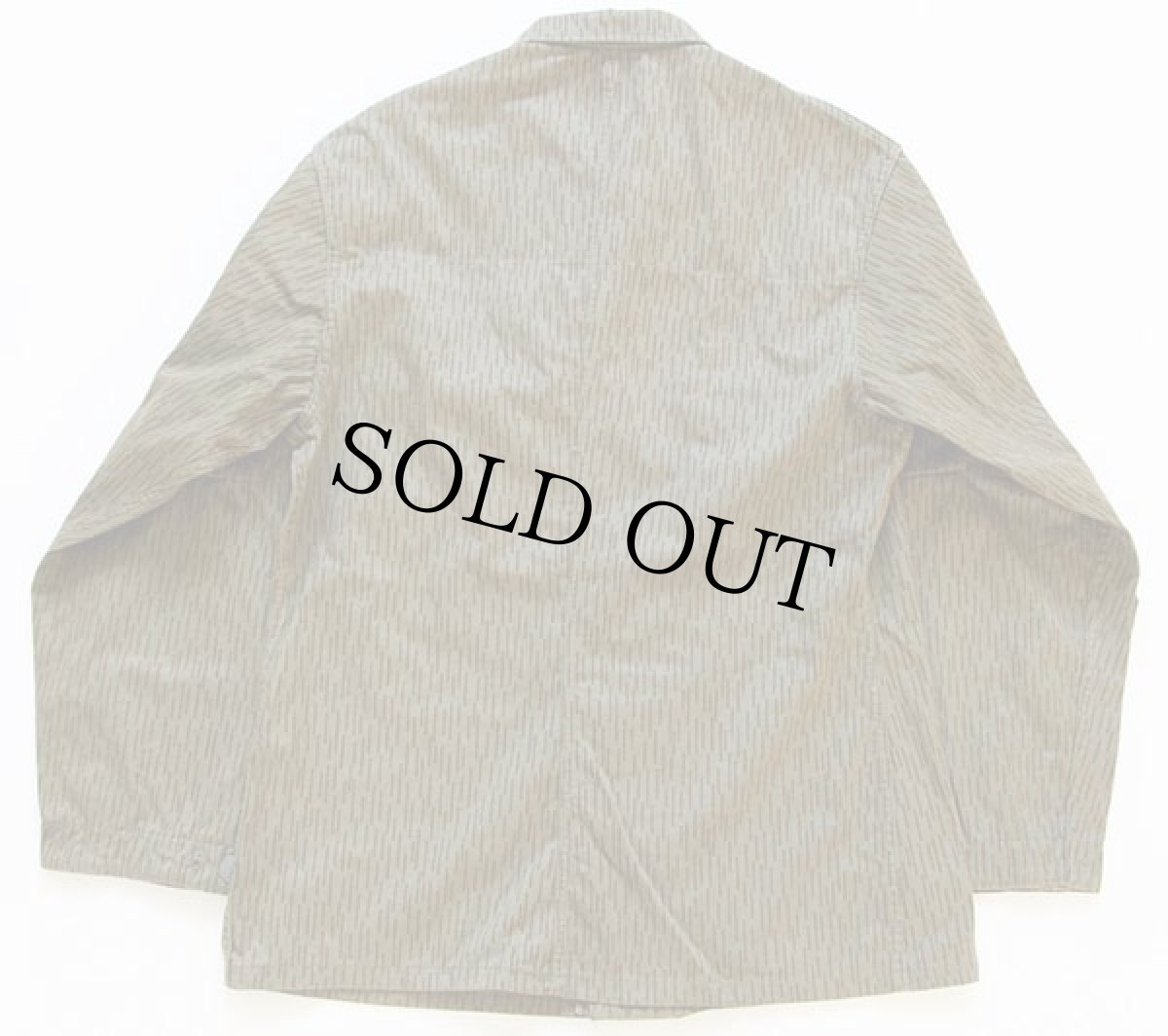 画像2: 80s 東ドイツ軍 レインドロップカモ フィールドジャケット m 48 (2)