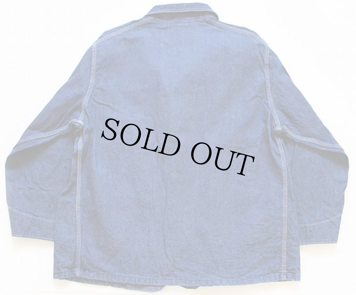 画像2: 70s OSHKOSH B'GOSH デニム カバーオール 48 REG (2)