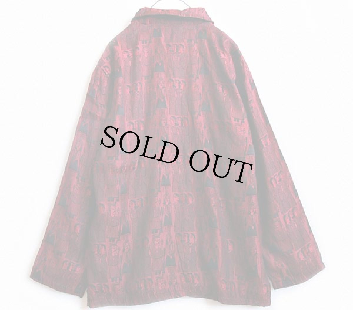 画像2: 90s CHICO'S DESIGN 総柄 シルク混 ジャケット 1 (2)