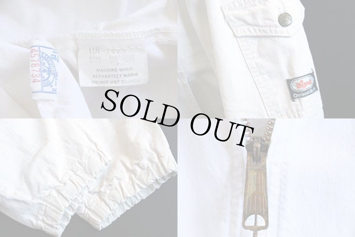 画像4: 80s OSHKOSH B'GOSH コットンパーカー 生成り M (4)