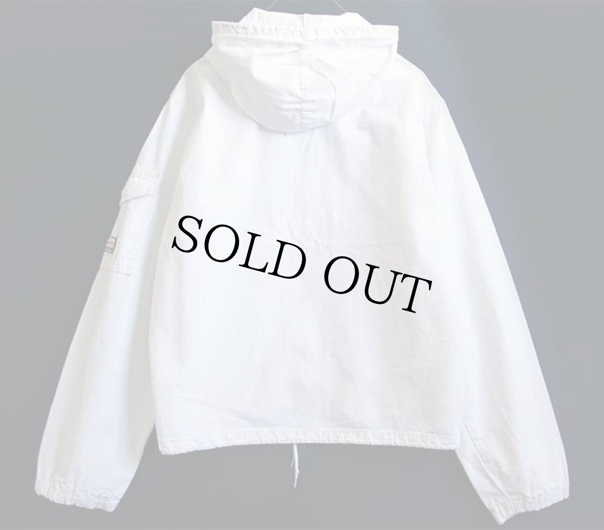 画像2: 80s OSHKOSH B'GOSH コットンパーカー 生成り M (2)