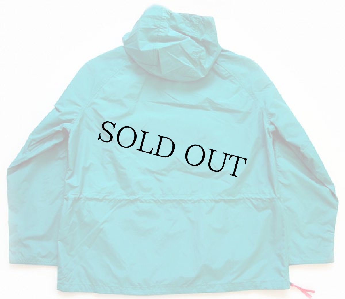 画像2: 90s Columbiaコロンビア プルオーバー ナイロンパーカー エメラルドグリーン XL★アノラック (2)