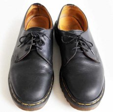 画像3: 英国製 DR.MARTENSドクターマーチン 3ホール レザーシューズ 黒 UK8 (3)