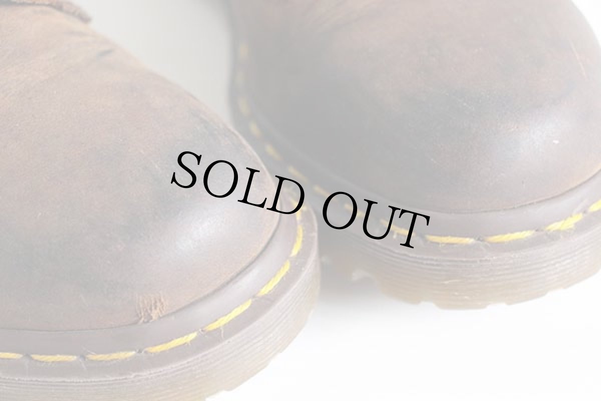 画像6: 英国製 DR.MARTENSドクターマーチン 5ホール レザーシューズ 焦げ茶 UK7 (6)