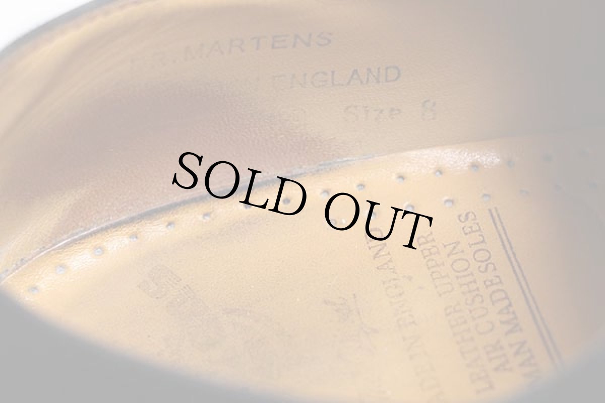 画像5: 英国製 DR.MARTENSドクターマーチン 3ホール レザーシューズ 黒 UK8 (5)