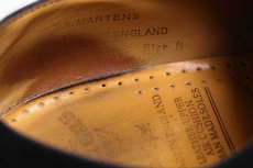 画像5: 英国製 DR.MARTENSドクターマーチン 3ホール レザーシューズ 黒 UK8 (5)