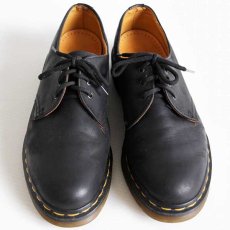 画像3: 英国製 DR.MARTENSドクターマーチン 3ホール レザーシューズ 黒 UK7 (3)