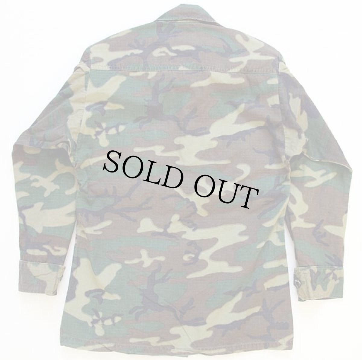 画像2: 70s 米軍 USMC LC-1 リーフカモ ファティーグジャケット XS-S (2)