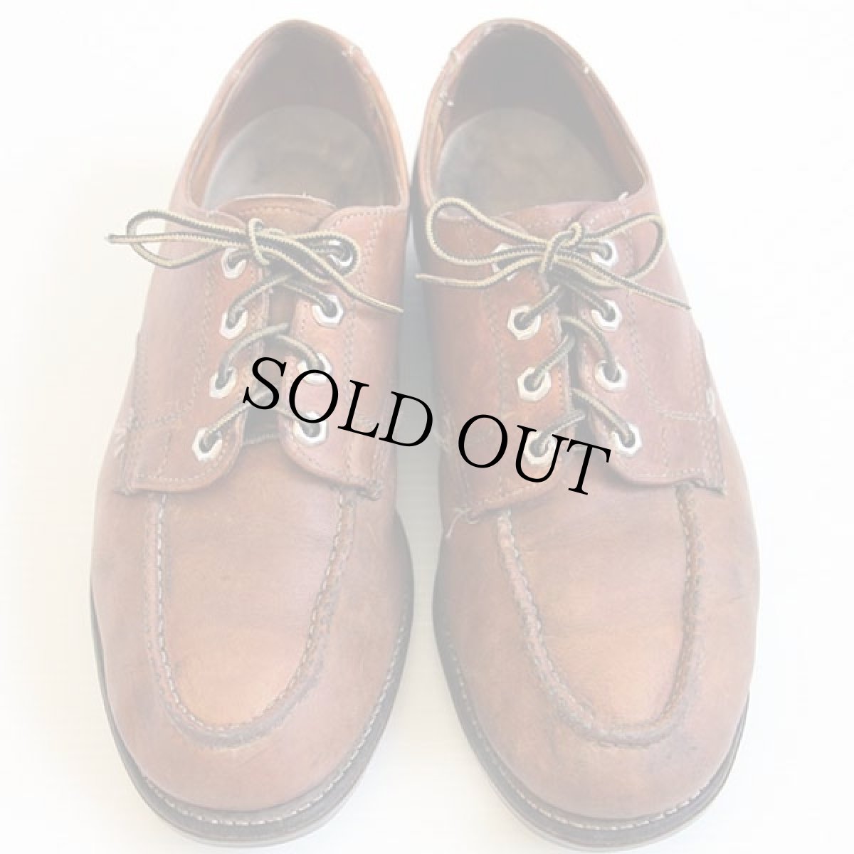 画像3: 60s CHIPPEWAチペワ オックスフォード ブーツ 茶 9EE (3)