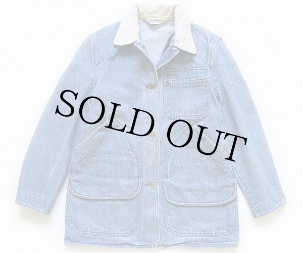 80s L.L.Bean デニム フィールドコート☆ジャケット - Sixpacjoe