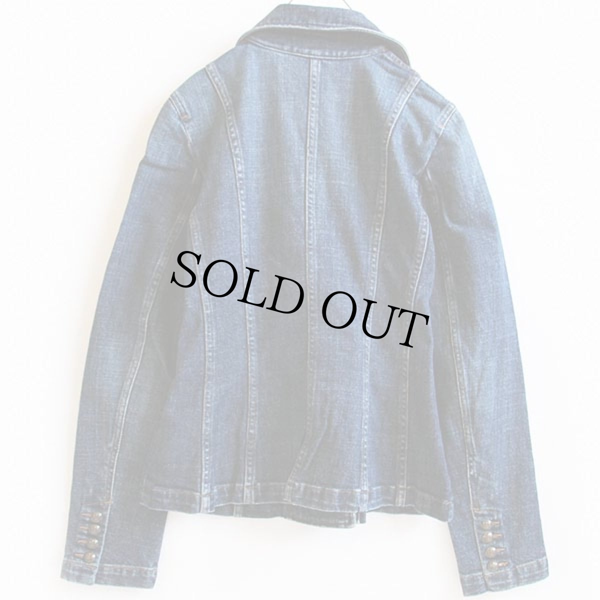 画像2: LAUREN JEANS ラルフローレン ダブルブレスト デニムジャケット 6 (2)