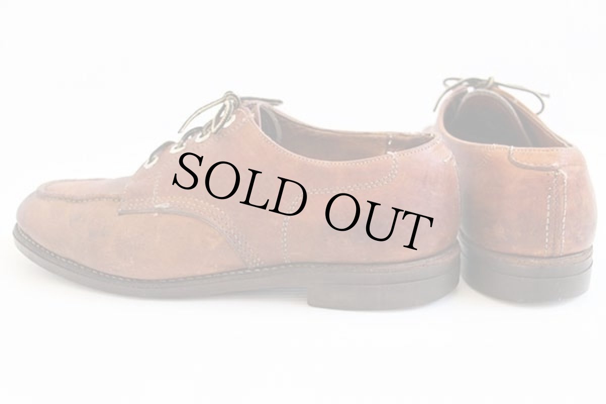 画像2: 60s CHIPPEWAチペワ オックスフォード ブーツ 茶 9EE (2)