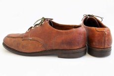 画像2: 60s CHIPPEWAチペワ オックスフォード ブーツ 茶 9EE (2)