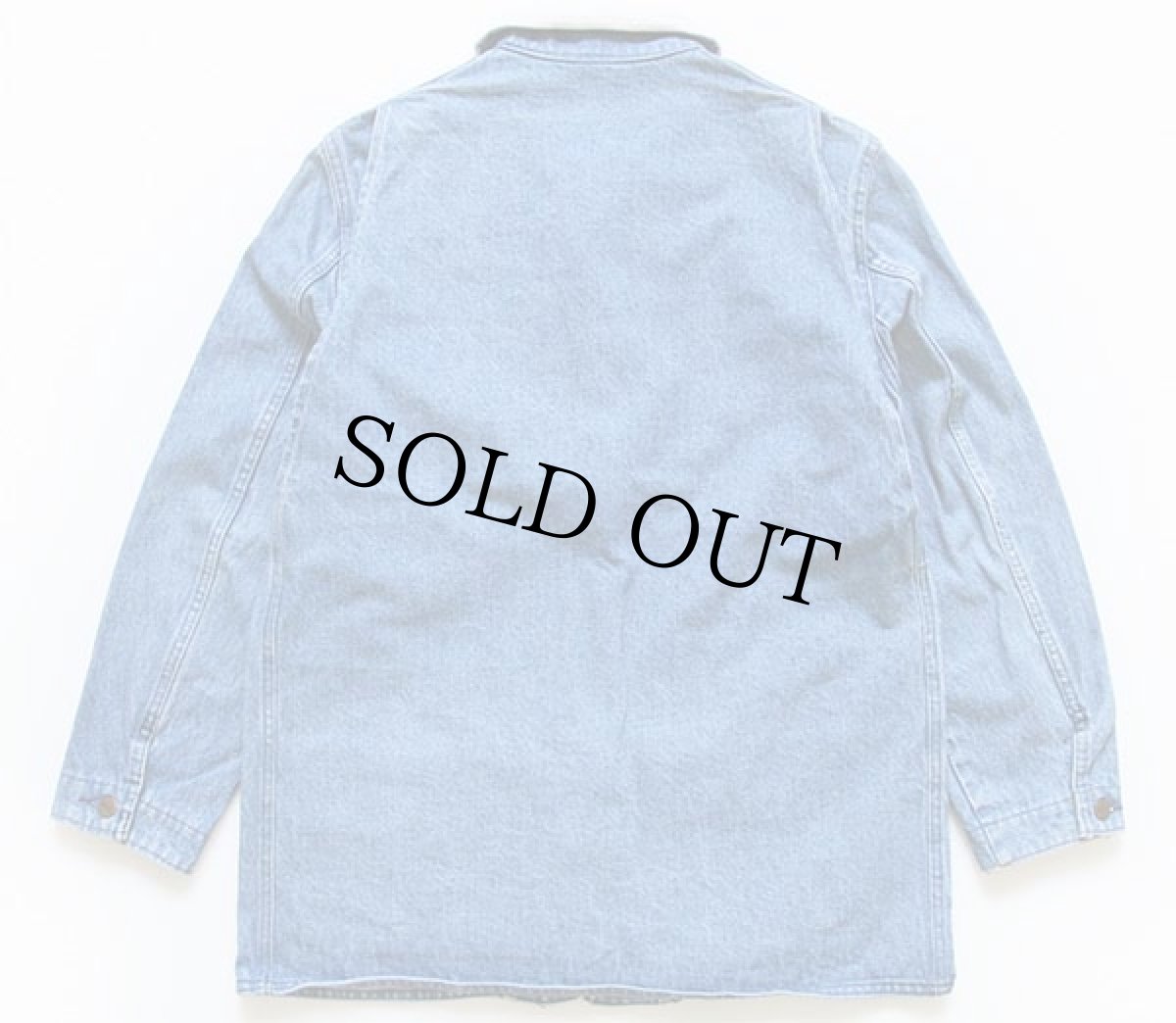 画像2: 80s L.L.Bean デニム フィールドコート★ジャケット (2)