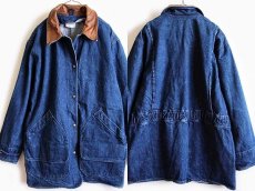 画像2: 80s USA製 Woolrichウールリッチ デニムコート W-L (2)