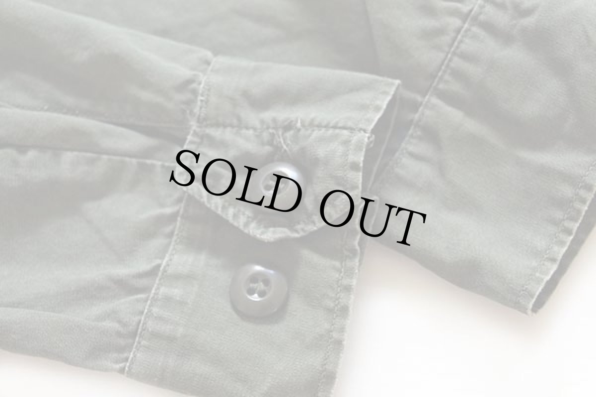 画像5: 60s 米軍 U.S.NAVY パッチ付き ジャングルファティーグジャケット 3rd ノンリップ S-R (5)