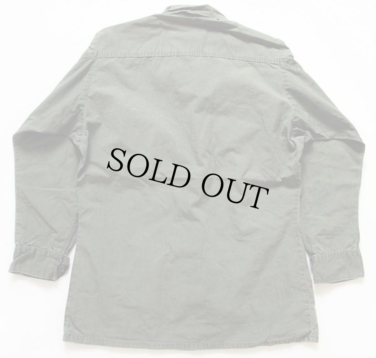 画像2: 60s 米軍 U.S.NAVY パッチ付き ジャングルファティーグジャケット 3rd ノンリップ S-R (2)