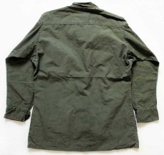 画像2: 60s 米軍 U.S.NAVY パッチ付き ジャングルファティーグジャケット 3rd ノンリップ S-R (2)