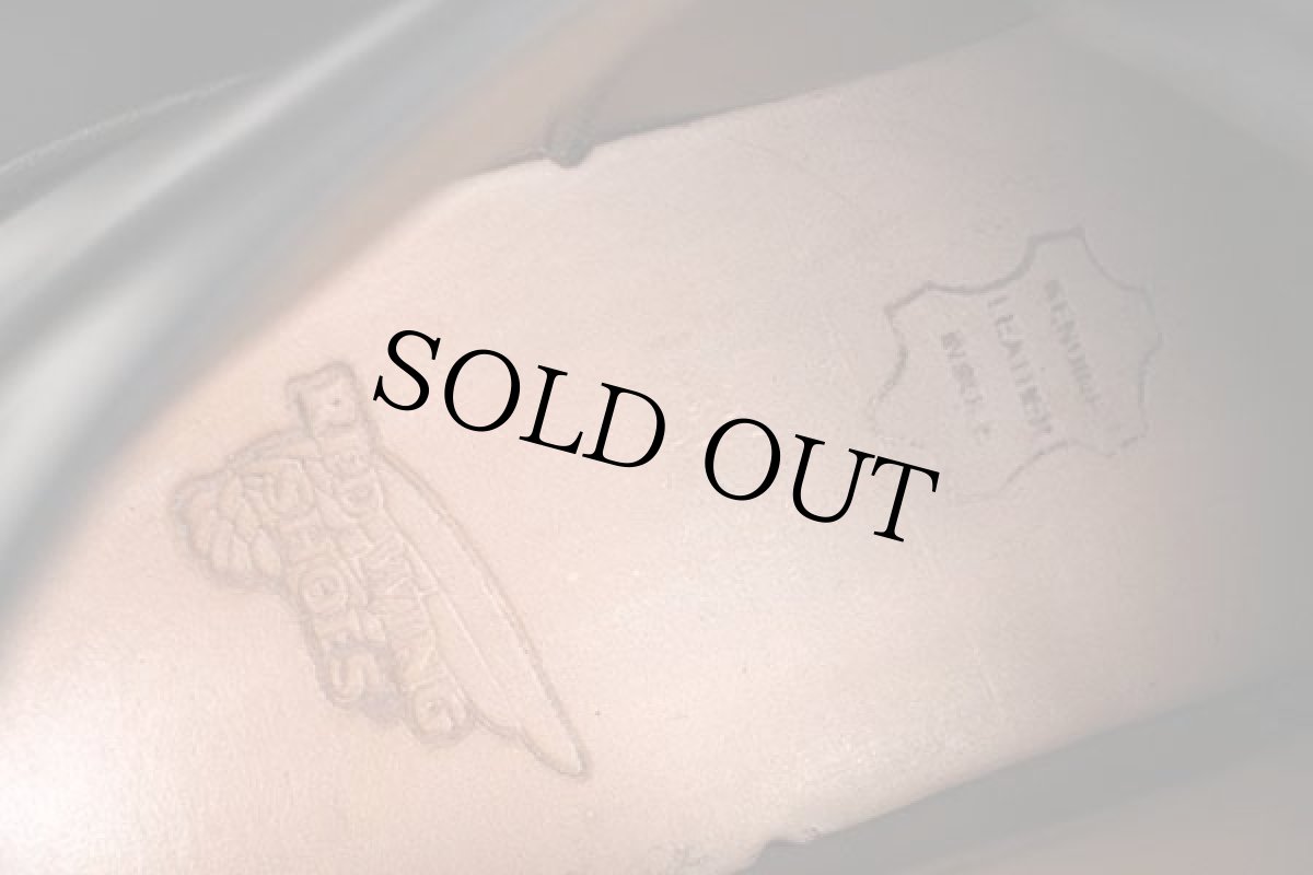 画像6: USA製 REDWINGレッドウイング 9196 ポストマン チャッカブーツ 黒 7.5D★レザーシューズ (6)